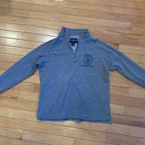 georgetown university quarter zip sweatshirt